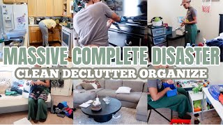 MASSIVE COMPLETE DISASTER CLEAN DECLUTTER ORGANIZE | EXTREME CLEANING MOTIVATION |2026 CLEAN WITH ME