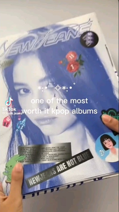 🧸🌷NewJeans album unboxing🎀 1st EP Album Bluebook ver. (Danielle) | Staynuna