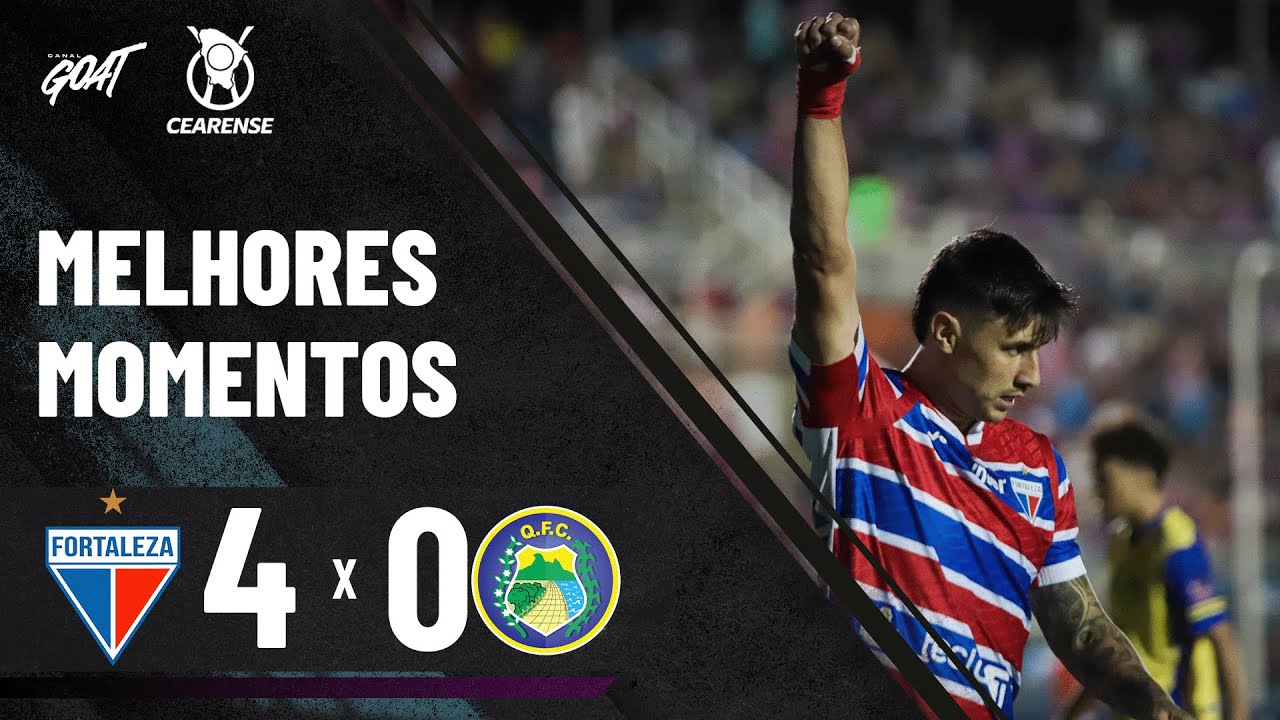 POCHETTINO BRILHA COM DOIS GOLS E FORTALEZA GOLEIA QUIXADÁ POR 4 A 0 NO CEARENSE