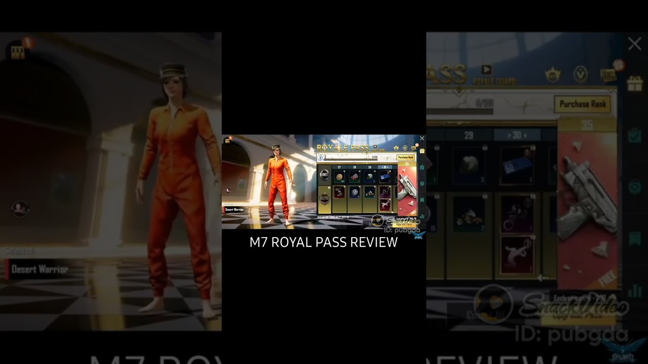 M7 Royal pass Review || Pubg mobile