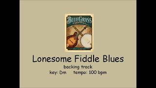 Lonesome Fiddle Blues  - bluegrass backing track chords