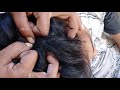 Nitpicking / combing by my brother /indian traditional nitpicing/in telugu