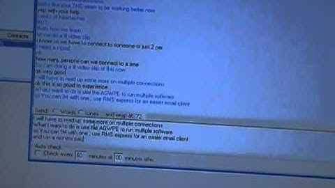 Packet Radio / Keyboard Chat test with 9Z4VR