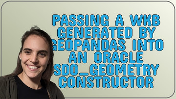 Gis: Passing a WKB generated by Geopandas into an Oracle SDO_GEOMETRY constructor