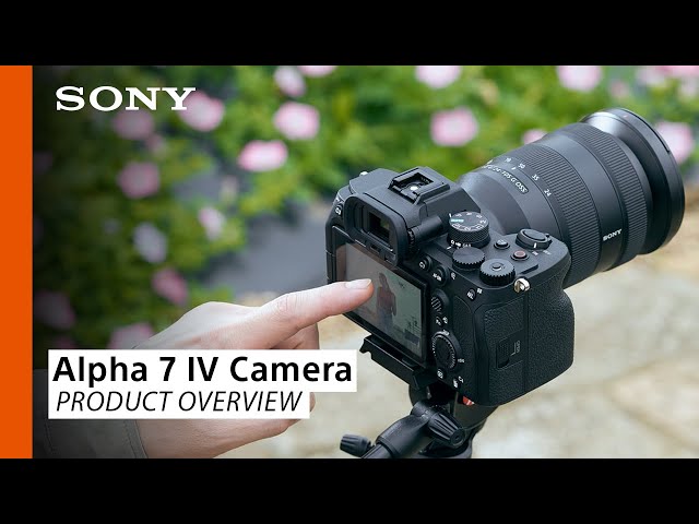 Sony Alpha 7 IV Full-frame Mirrorless Interchangeable Lens Camera