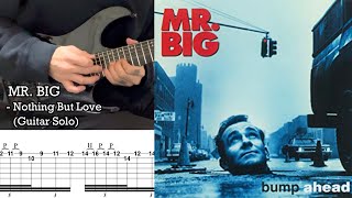 MR. BIG - Nothing But Love - Guitar Solo (Covered by Kosuke) with TAB