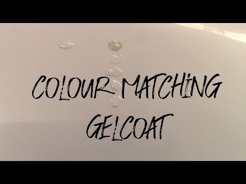 Gelcoat Color Matching Chart