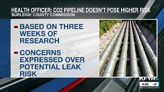 CO2 pipeline public health risk discussed by Burleigh County Commission