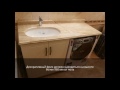 Как встроить стиральную машину в ванной комнате под столешницу
