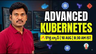 💯Live Docker, Kubernetes & Terraform Masterclass | Starts Aug 10 | 8:30 AM IST screenshot 1