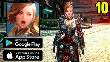 BEST MMORPG LIKE WOW Mobile TALION Android ios Gameplay Open World Part 10