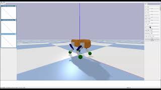Quadruped in Pybullet using Trot mechanism to walk