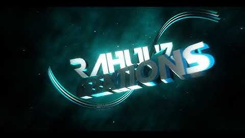 rahul creation channel intro video