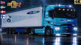 ETS2 | DLC NORDIC HORIZONS | Renault Range T | REALISTIC DRIVER‬ | 4k #nordichorizonsdlc #renault