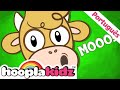 Os Sons Dos Animais | Músicas Infantis 🐮  | HooplaKidz Brasil