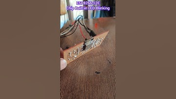 ESP8266-12E Chip Built-in LED Blinking