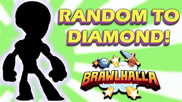 RANDOM TO DIAMOND!! • Ranked 1v1s • Brawlhalla Gameplay