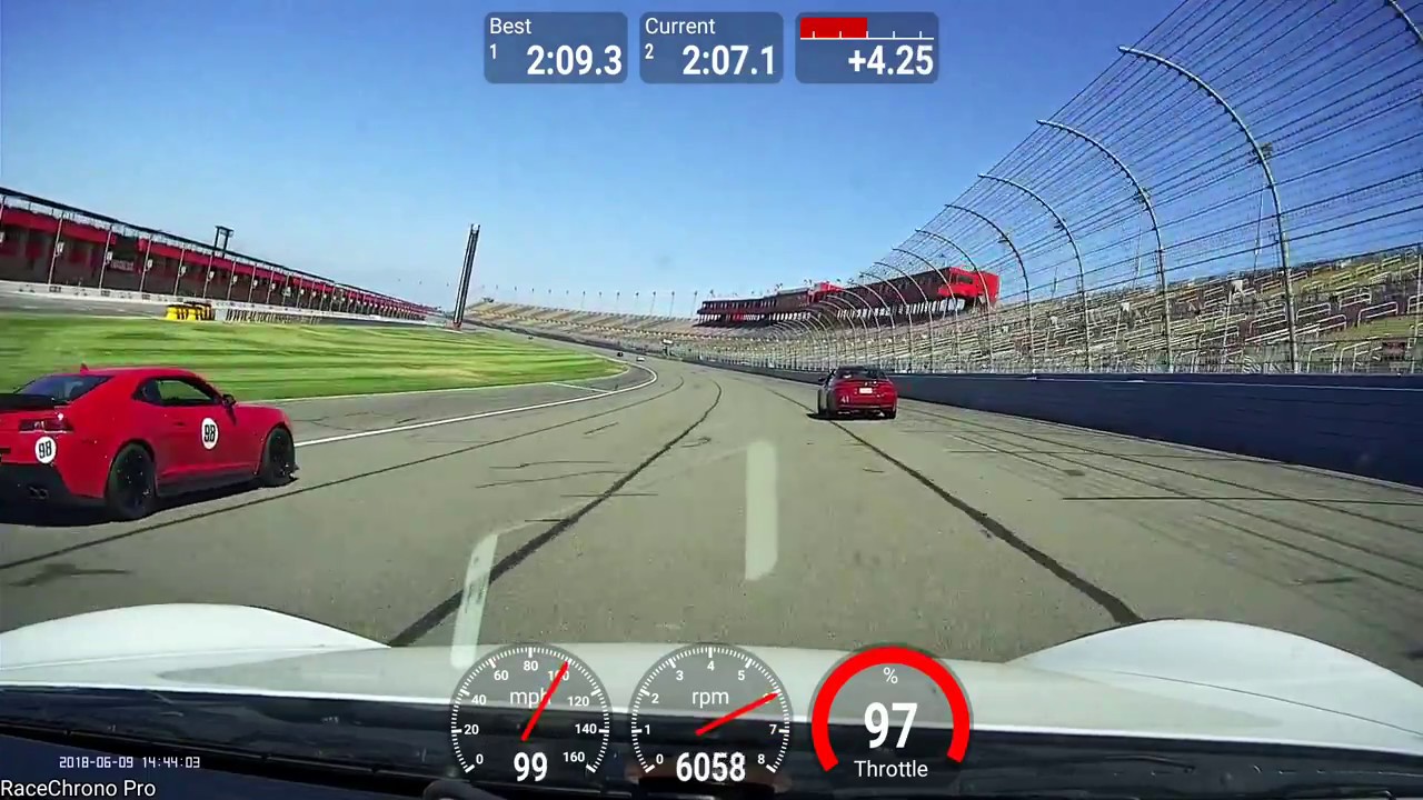 Auto Club Speedway Roval - YouTube