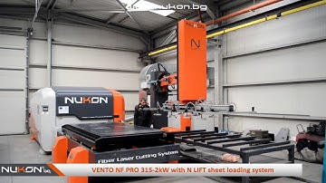 Nukon Bulgaria Ltd. | VENTO NF PRO 315 2kW with N LIFT sheet loading system