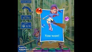 Bubble Witch 2 -- Level 2407 -- NO BOOSTERS