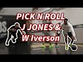 Jay Jones & Whit3 Iverson Try The NBA Pick N Roll Drill *Copy This* | Ryan Razooky