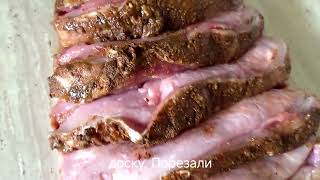 видео: Стэйки из мяса маринованного. Порция на две сковородки по двум рецептам. Вкусно в любом случае.  картинка: Стэйки из мяса маринованного. Порция на две сковородки по двум рецептам. Вкусно в любом случае.
