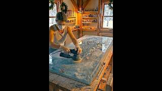 A very beautiful table that resembles christmas spirit