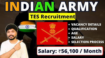 Indian Army 10+2 TES 52 Notification Out 2024 🔥 Indian Army Recruitment 2024 | Army TES 52 Form 2024