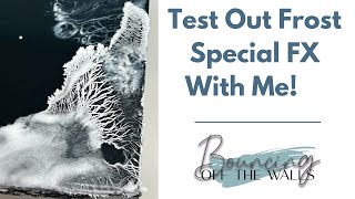 Test Out Frost Special Fx On Resin Art With Me