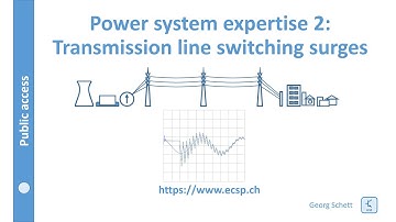 Power system expertise 2: Transmission line switching surges [circuit simulator]