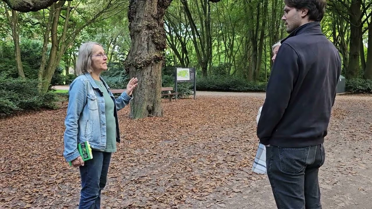 Kräuterwanderung  im Stadtpark Hamburg