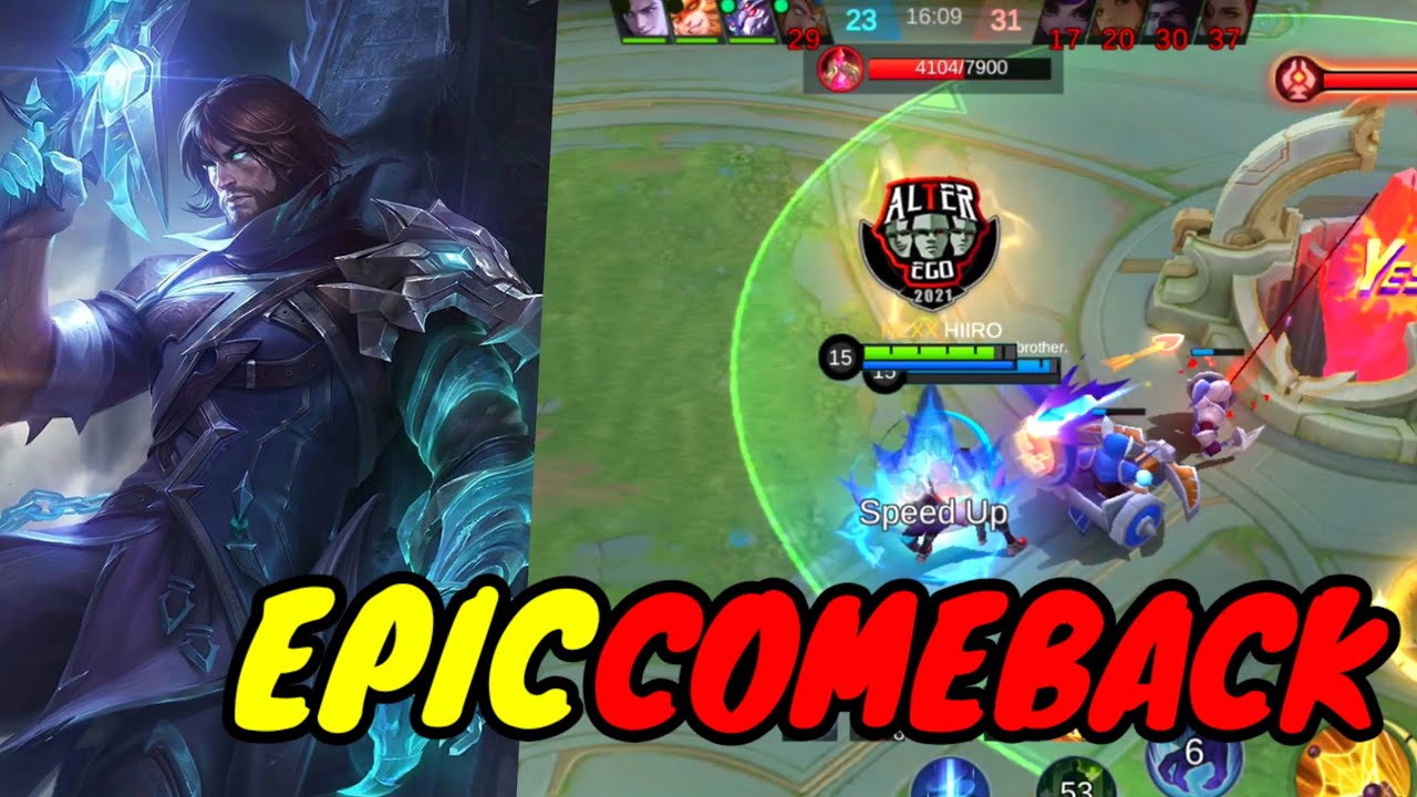 AKHIRNYA BISA COMEBACK JUGA | ROGER GAMEPLAY - MOBILE LEGEND