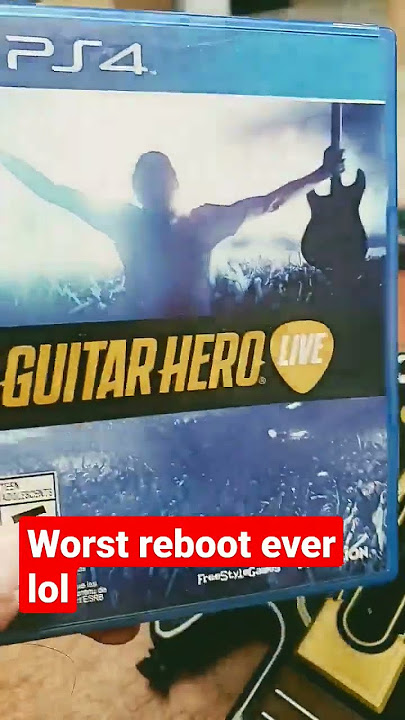 Guitar Hero Live was a HORRIBLE #videogames #shorts #guitarhero #ps4 #xbox #games #gaming