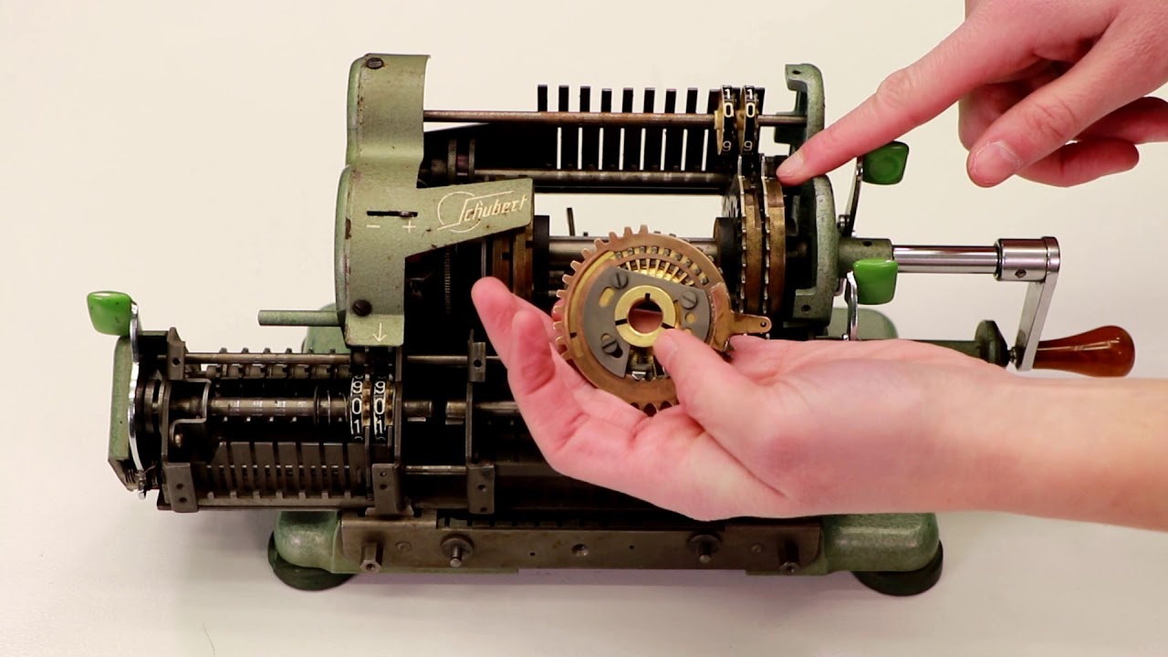 Mechanische Rechenmaschinen I – Sprossenradmaschinen