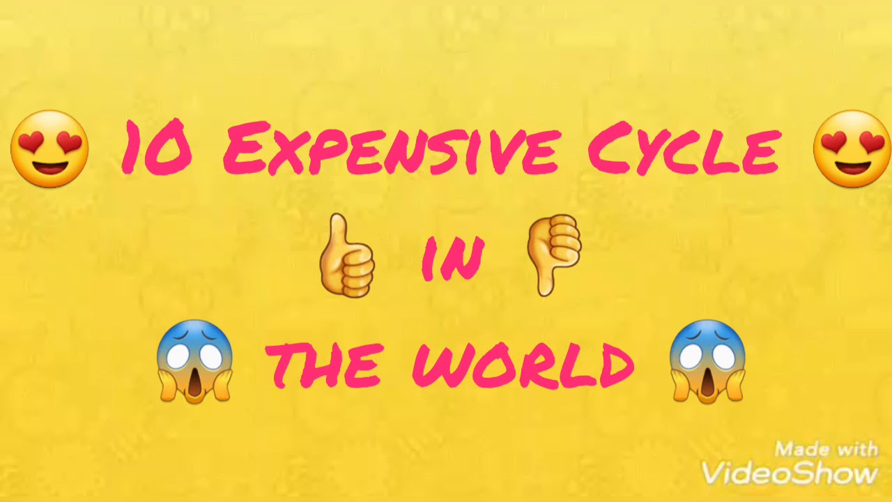 most expensive cycle in the world in indian rupees