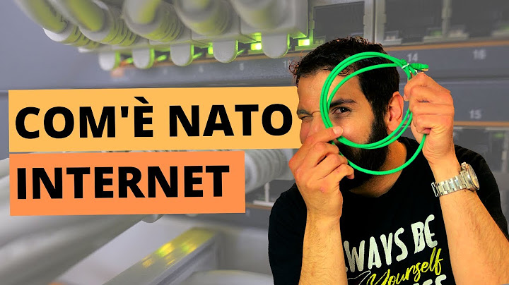 Racconto com'è nato INTERNET - AFK STORIA