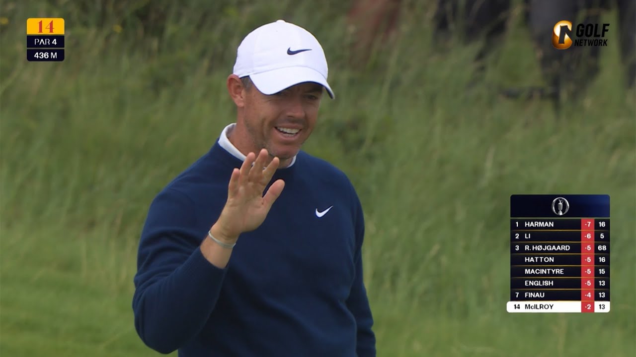 全英OP25】ローリー・マキロイ「69」、地元ファンの大声援を力に12位