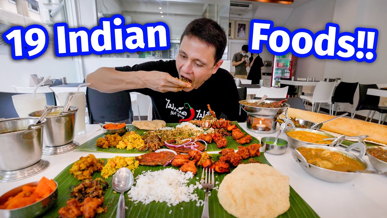 bkk time zone Update New $ 100 Món ăn Nam Ấn - 19 MÓN KHỔNG LỒ THALI | Cà ri cua Chettinad (Tamil Nadu)!