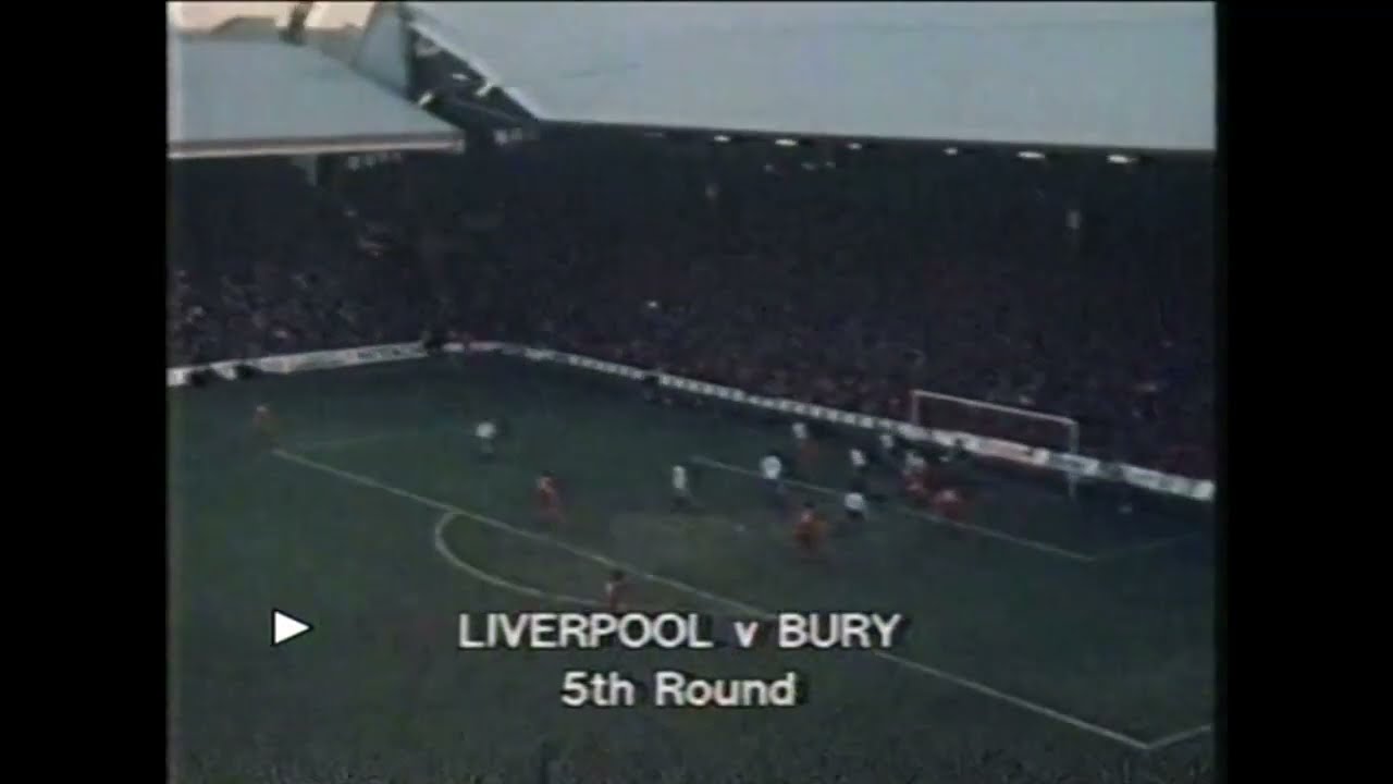 Liverpool v Bury 16/02/1980 FA Cup