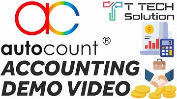 AutoCount Accounting System ver 2024【Demo Video】T Tech Solution