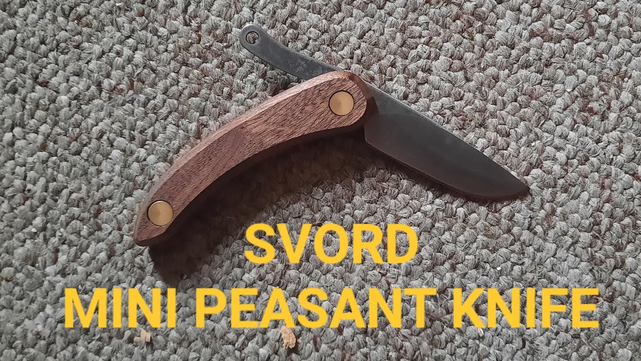 SVORD MINI PEASANT KNIFE. YouTube
