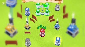 Tower War - Tactical Conquest - Gameplay Walkthrough Part  All Levels  (Android, ios)