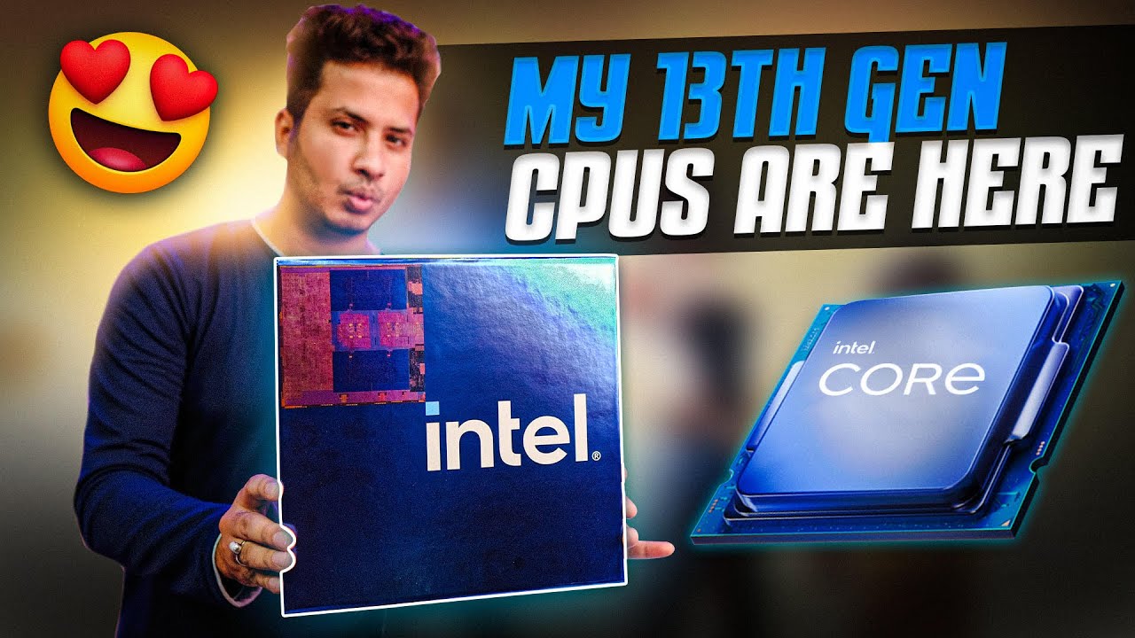 Here are my Intel 13th Gen Processors 😍 Intel Core i9 13900K