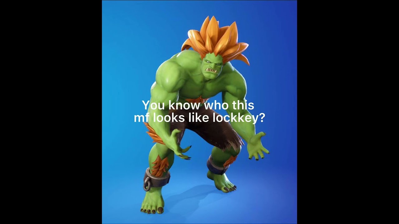 This street fighter skin looks like hulk 2099.