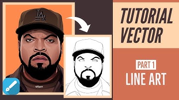 Tutorial Vector Infinite Design ICE CUBE | Part 1: Line Art | Android Indonesia