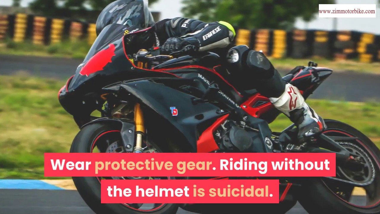 How Dangerous Is Riding A Motorcycle (Bike Safety) - YouTube