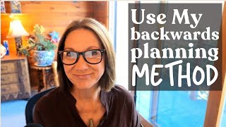 Yearlong Writing Plan for Homeschool ELA Backwards planning for Teachers in grades 4-8