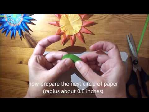 How to make Polish Christmas decorations - Tissue Paper Star
