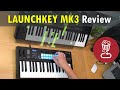Launchkey mk3 midi keyboard review  tutorial  2537 vs 4961  generative arp by novation