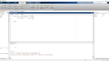 Derivada Numérica Simples Matlab ou Octave